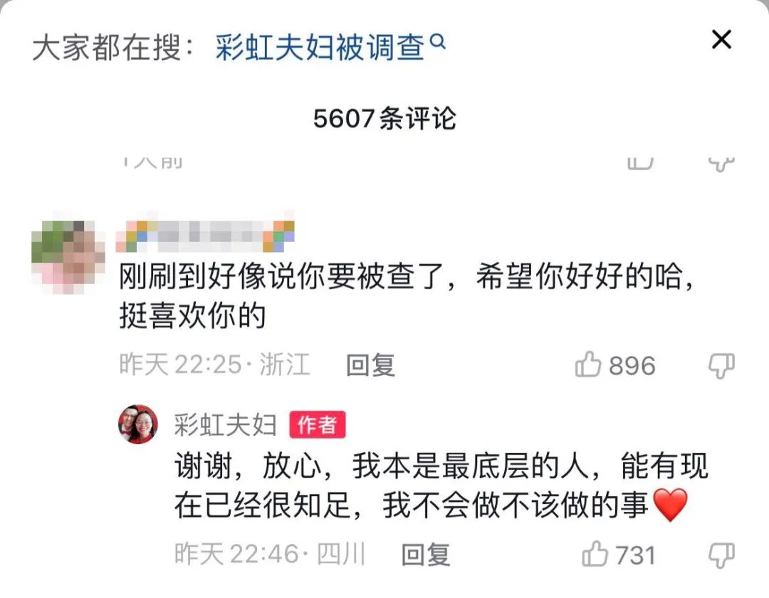 承认我赚了很多(税务部门介入调查！“彩虹夫妇”自曝一天赚400万，最新回应来了)