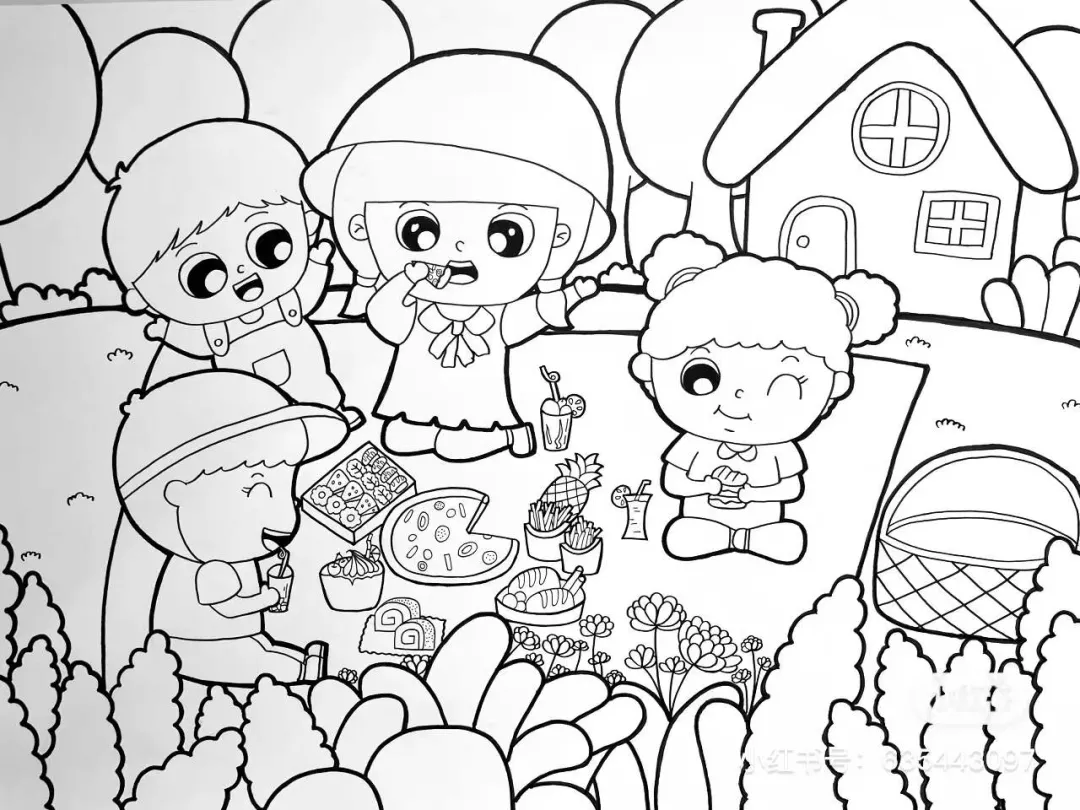 线描通常不仅仅只能用线来完成如今越来越多画家喜欢用线条来表现静物