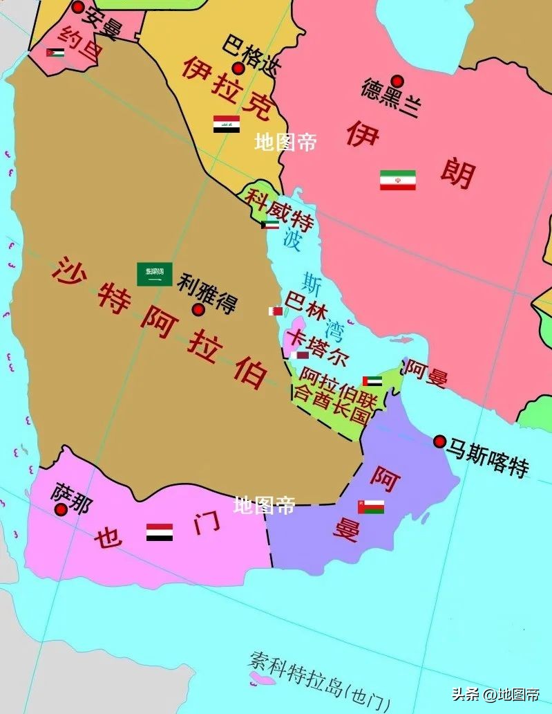 2022世界杯亚洲在哪举行（波斯湾石油七国，为何六国参加过世界杯？）