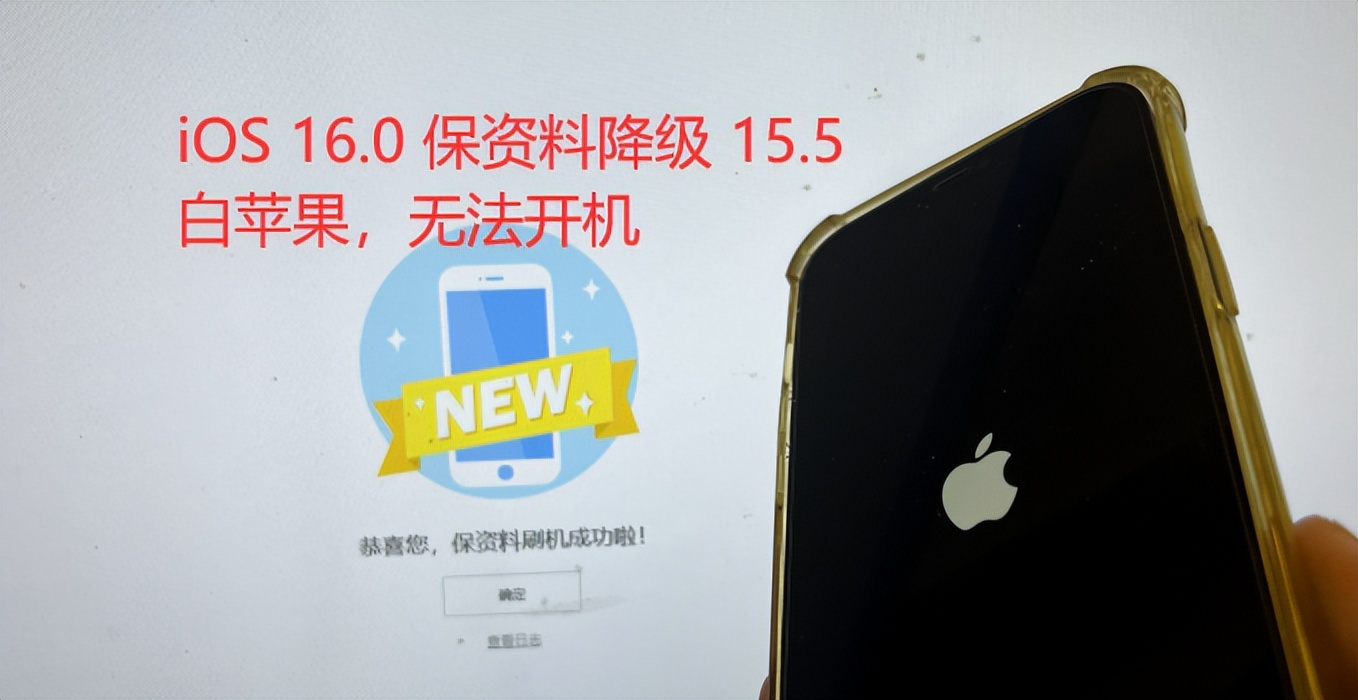 属实牛批，iOS 16.0 beta 可刷入，不再是白苹果