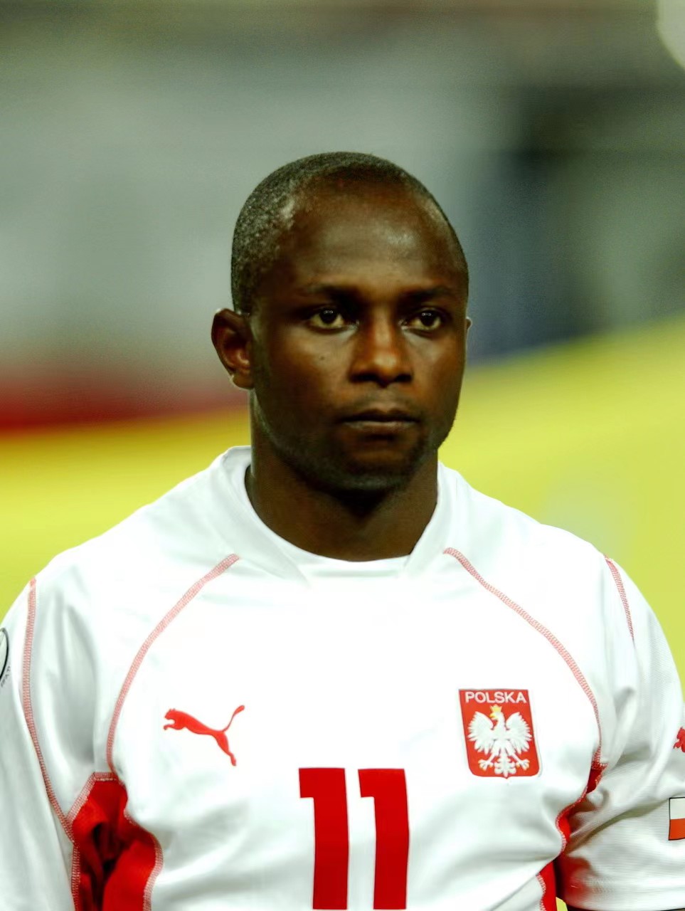 他可以代表国家队出战(他是非洲归化前锋，帮助波兰冲进世界杯，河南球迷的“霹雳贝贝”)