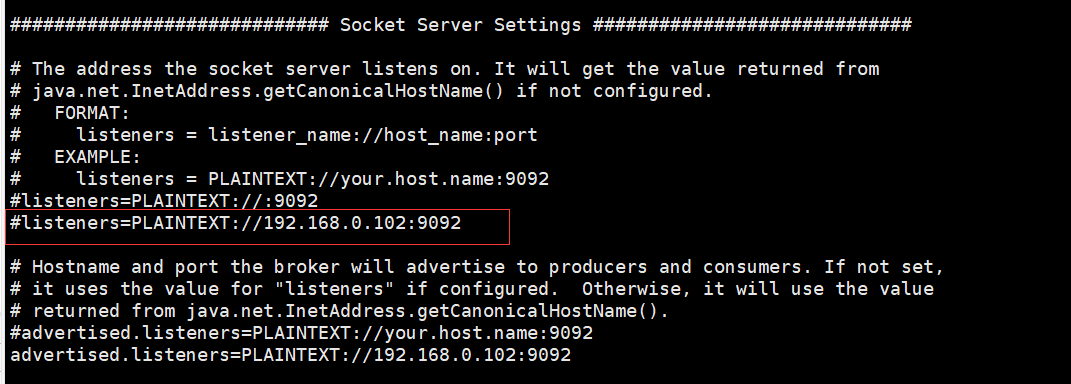 Kafka 服务器参数配置