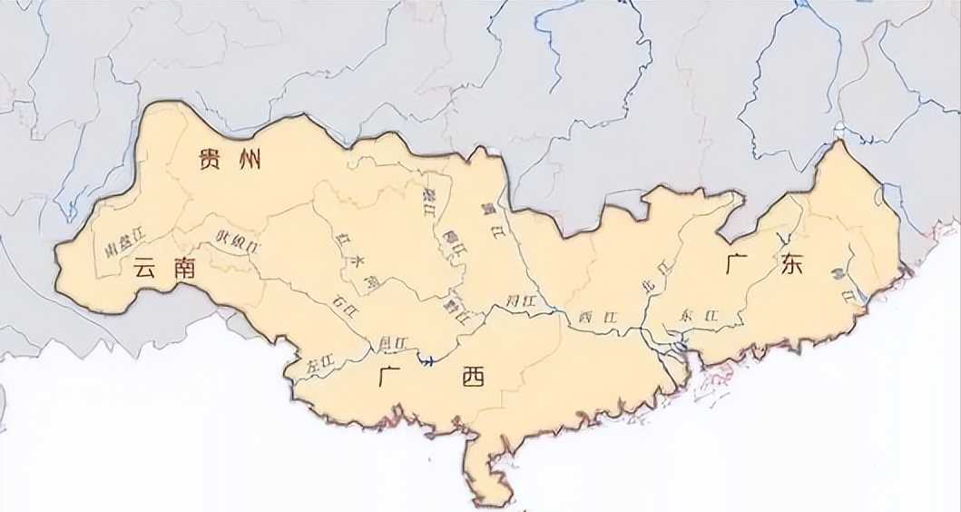 珠江是在哪个省份(河流盘点:珠江作为我国年径流量第二大河,上游水系
