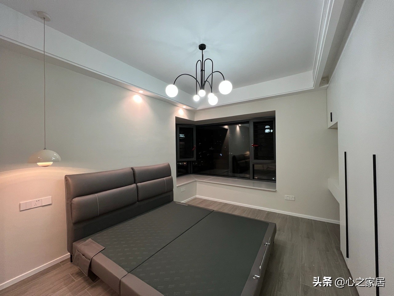 140㎡的大四居家装逐渐成型，简约大气的效果，当初的选择没有错