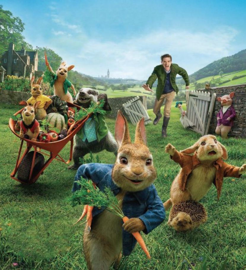 《彼得兔》:一部让你全程微笑看完的电影,太治愈了