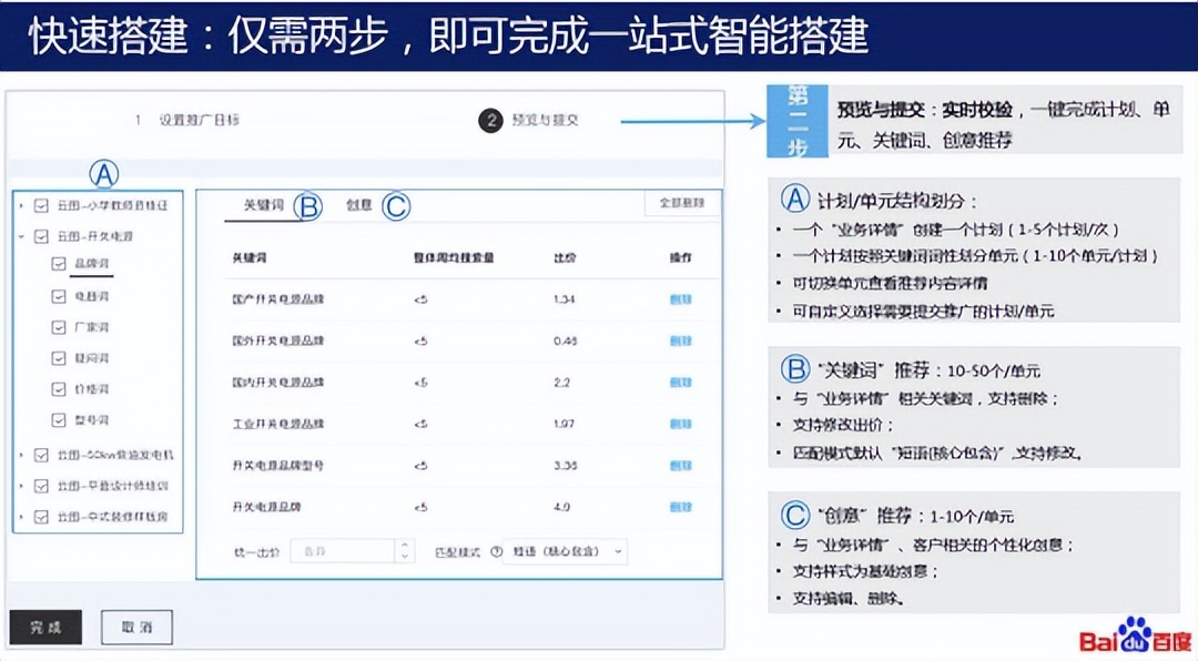 百度竞价平台操作手册