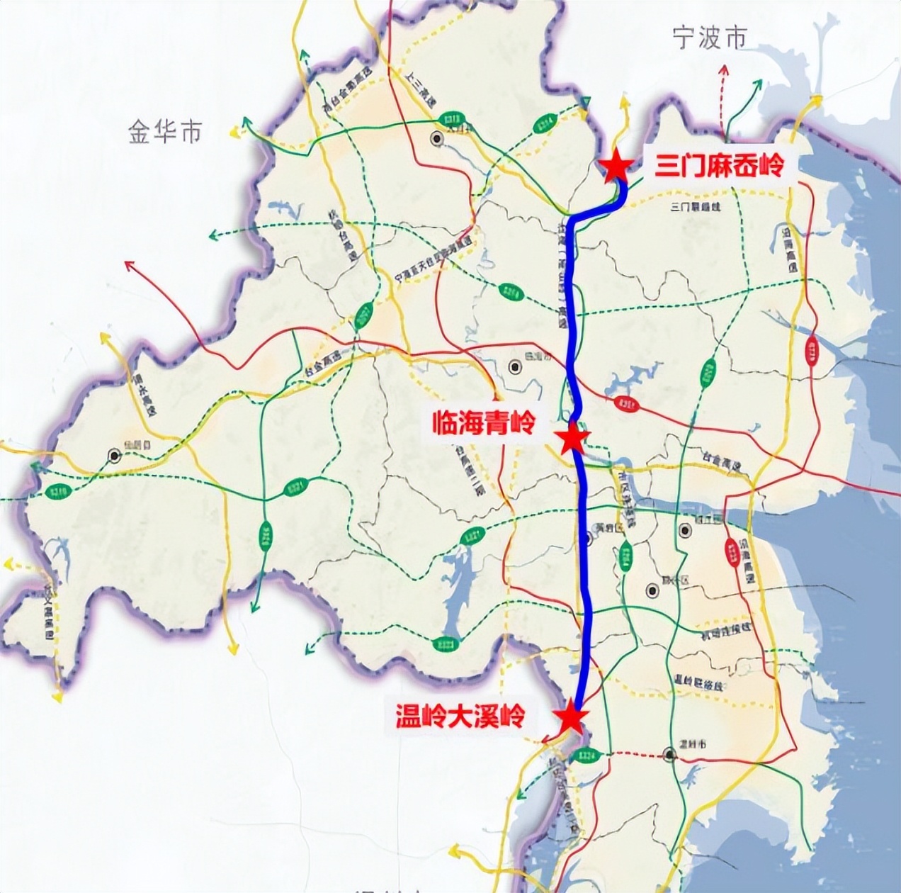 浙江改扩建一条高速，长约83公里，由双向4车道扩至双向8车道