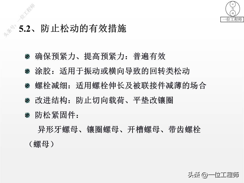 螺纹拧紧的4阶段，螺纹紧固的4错误，螺纹的失效及预防，值得保存