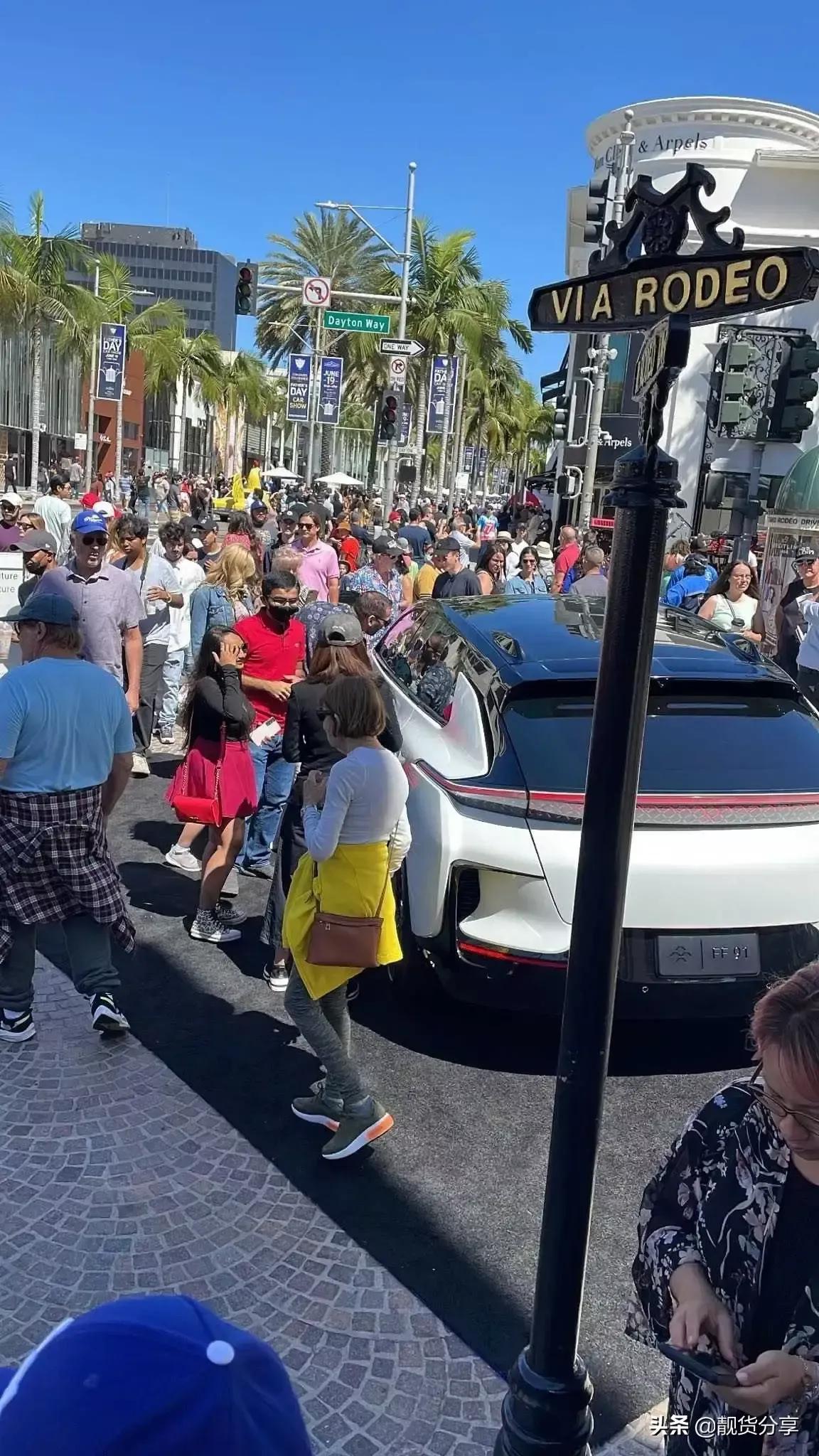 贾跃亭FF91参加豪车节，离量产又近一步，特斯拉是不是要颤抖了？