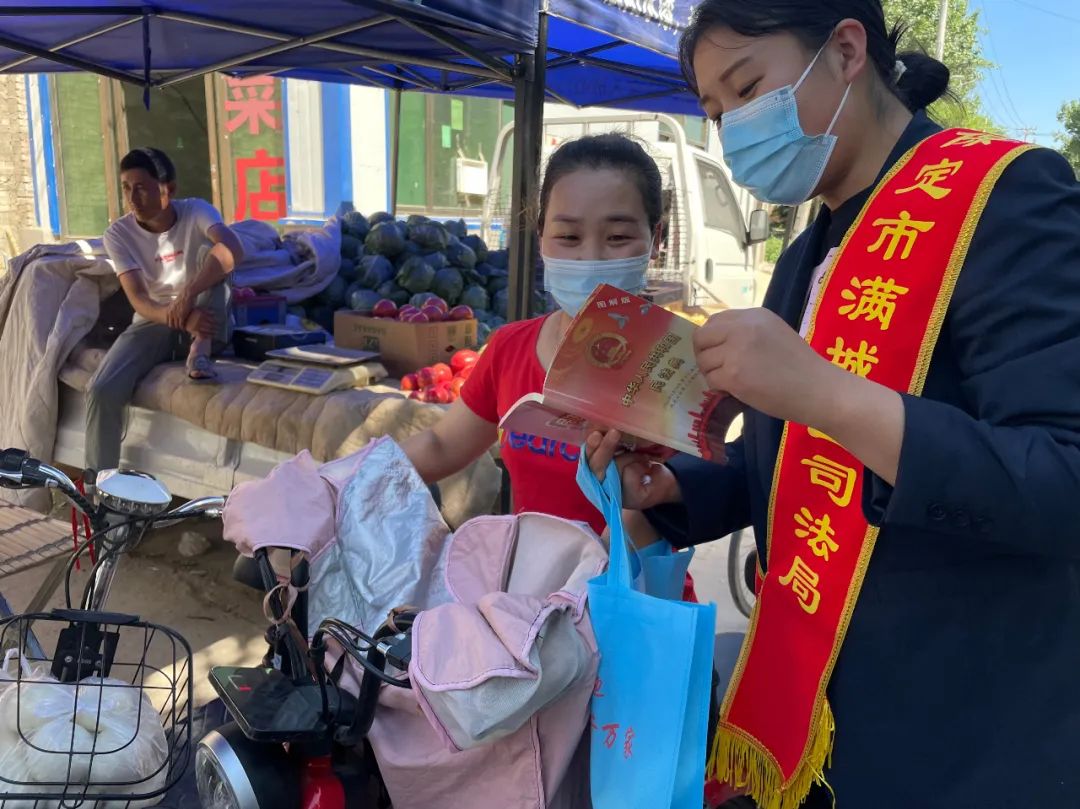 民法典宣传月丨沧州市青县、保定市满城区、邢台市南和区开展民法典学习宣传活动