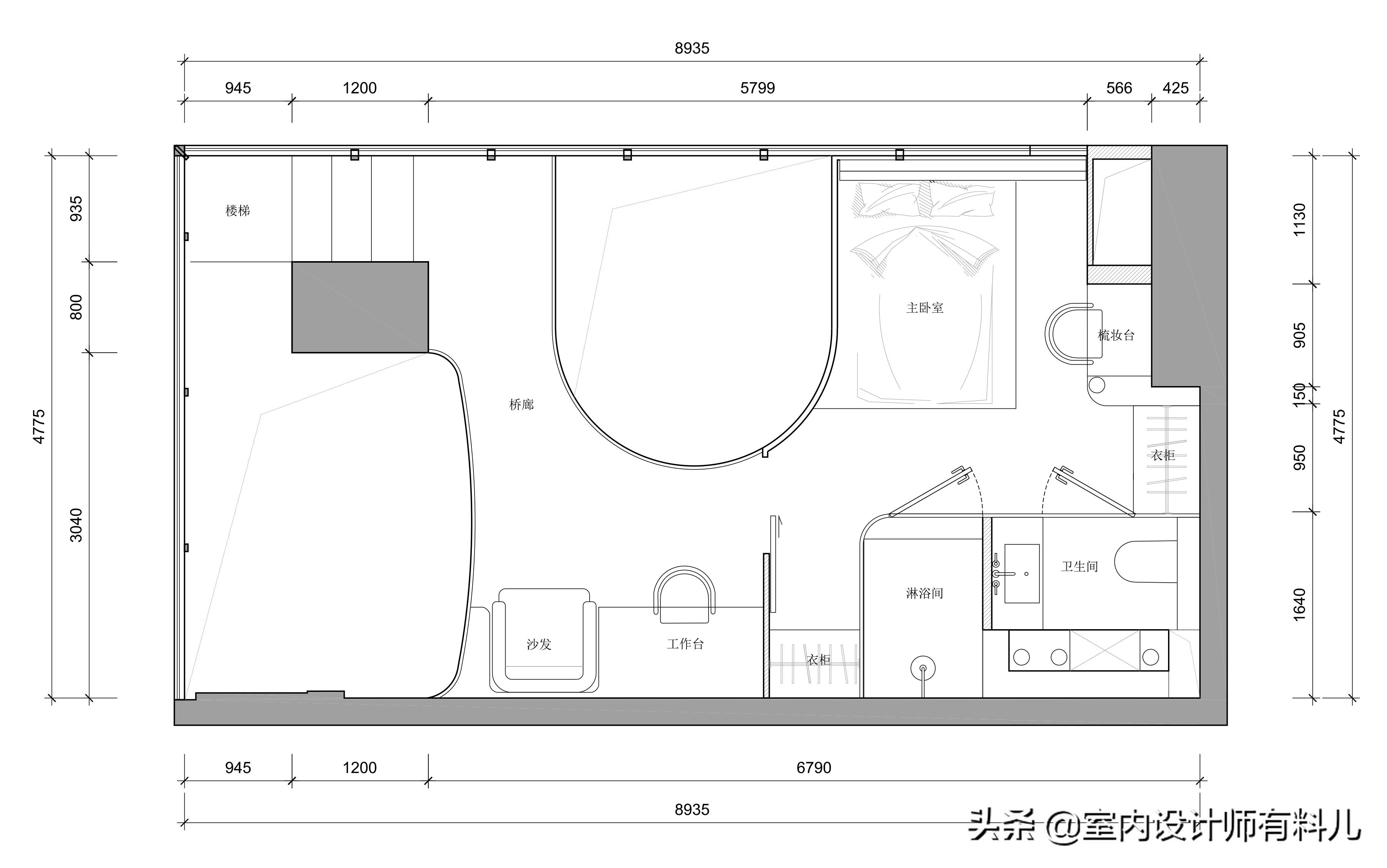 北京：母女俩买下40㎡公寓，4.5米层高硬挤出三层，这利用率完美