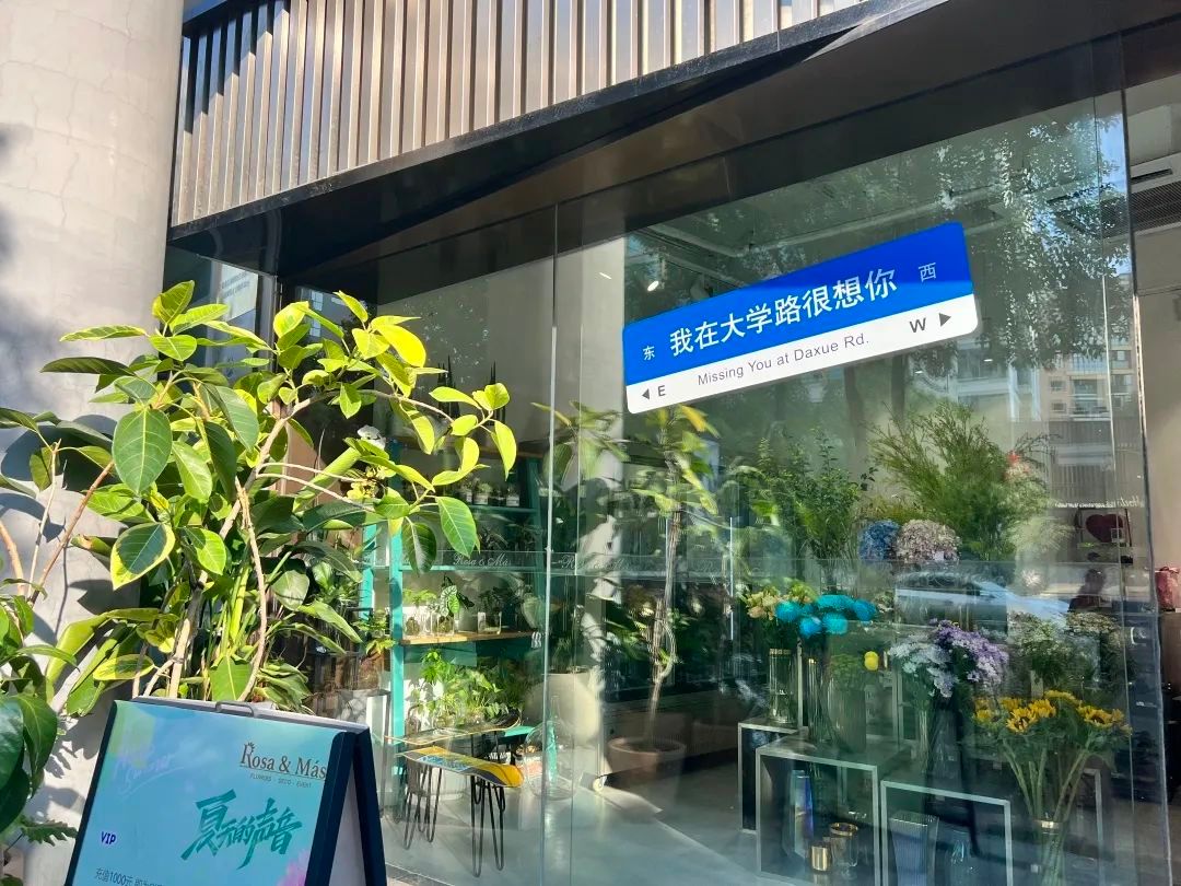 在大学路走走逛逛，尽享“浪漫周末”