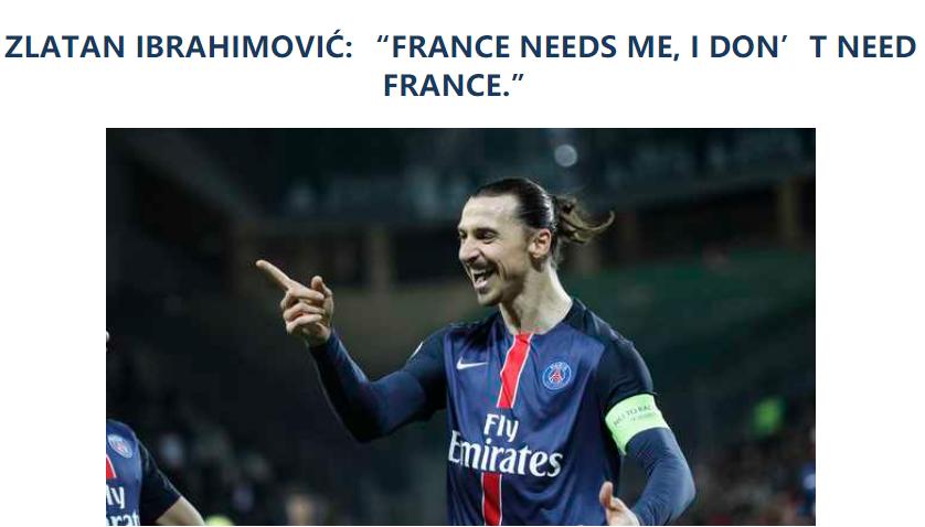 2021欧冠伊布代表哪个国家（41岁伊布：离开了我，法甲衰落！他们有梅西，但没有上帝）