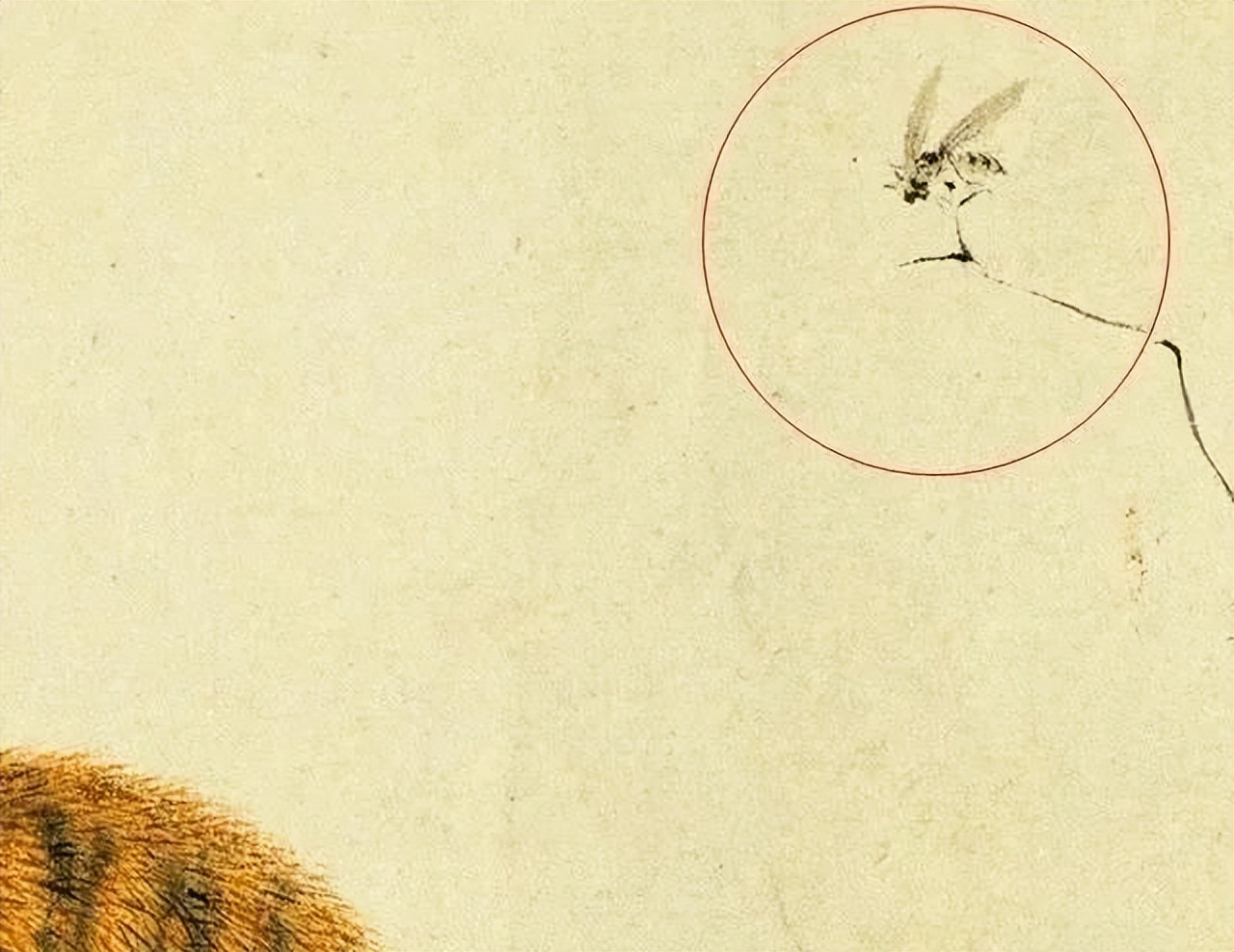 搞笑虎头蜂图片(故宫怪画《蜂虎》，300年来争议不断让人难懂，放大十倍发现玄机)