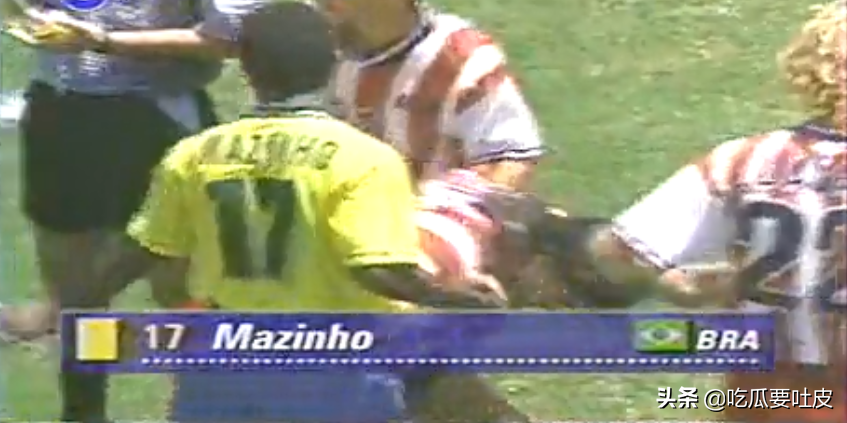94世界杯10大进球(1994年世界杯1/8决赛，莱昂纳多染红，贝贝托救主，巴西艰难晋级)