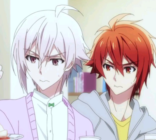 一位,九条天和七濑陆,出自《idolish7》九条天和七濑陆,从长相上来说