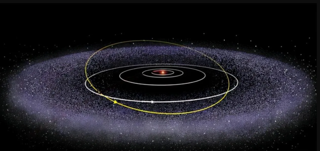 “新视野”号在柯伊伯带，拍下的真实照片，无法想象这是外太阳系