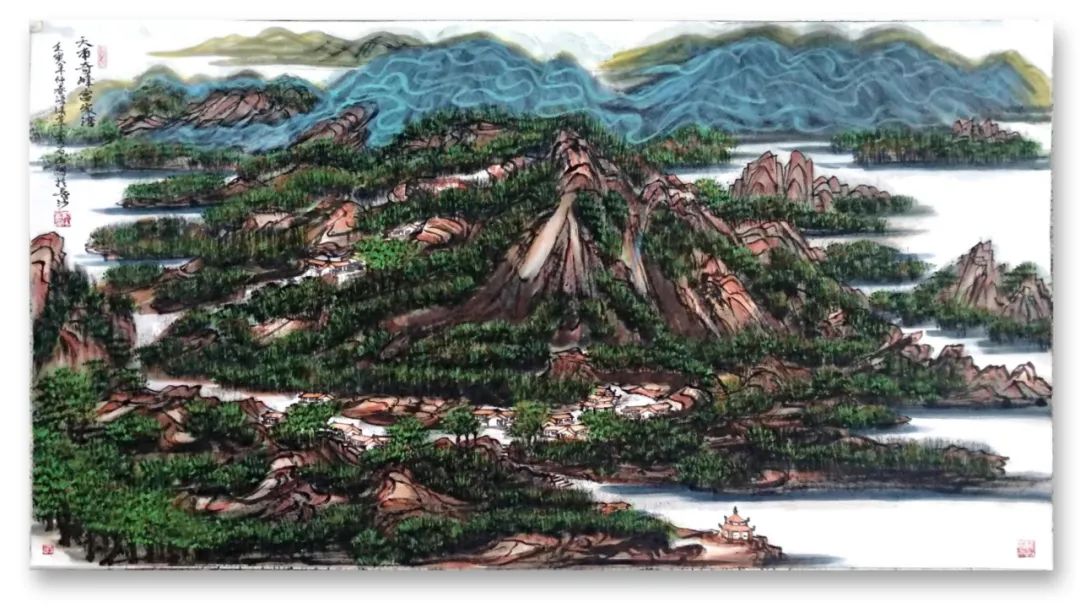 中国新时代国际艺术大家——谢石山