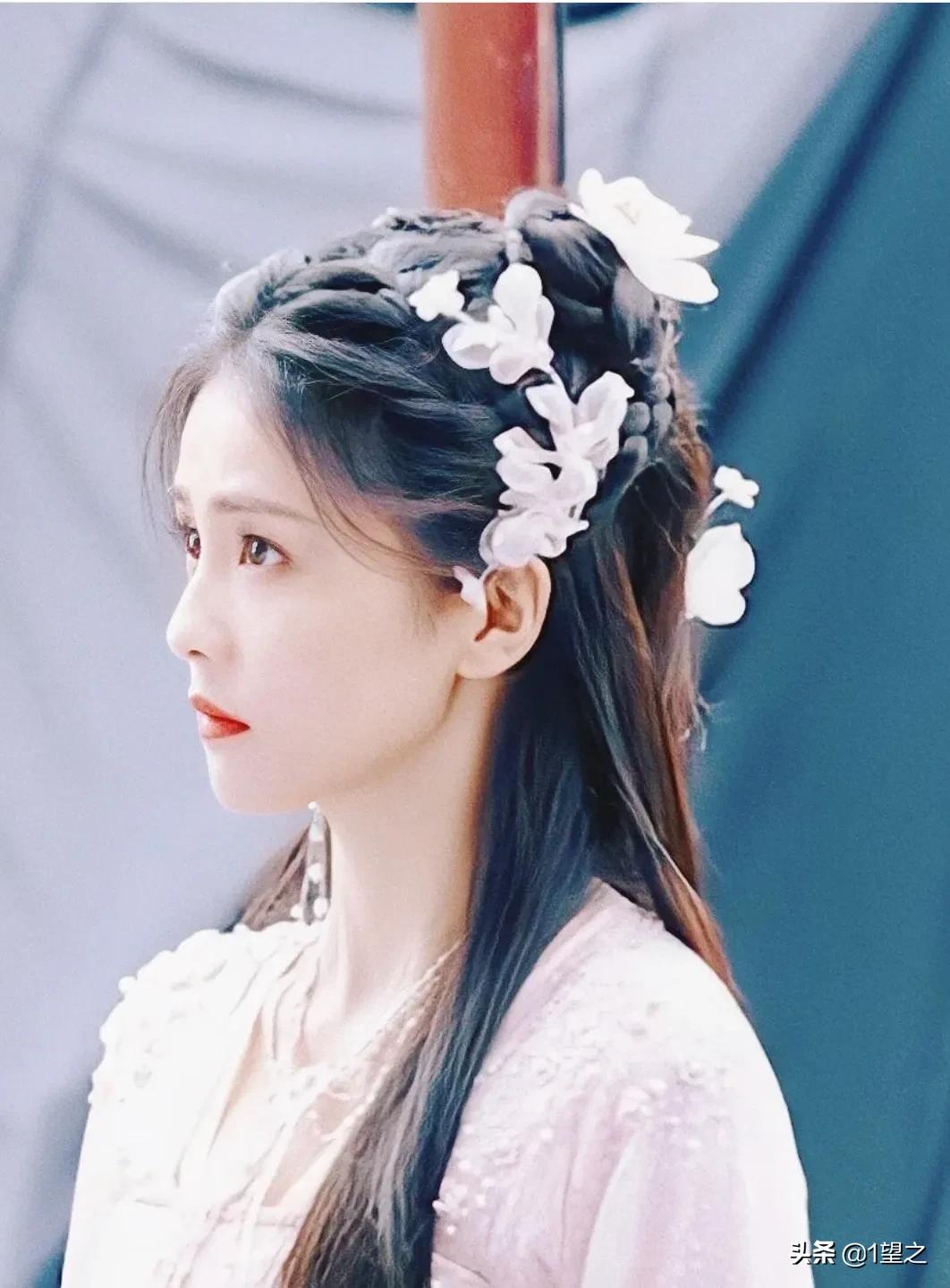 白鹿古装造型，长月烬明