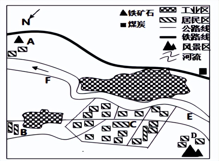 湘教版高一地理期中考试试卷（第二册前四章）附答案