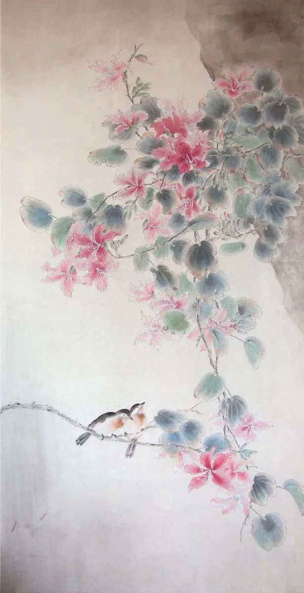 素笺静花——钟彩霞花鸟画