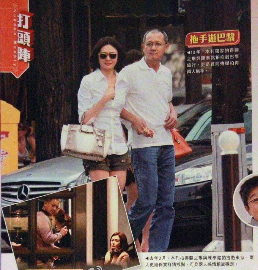 关之琳,我与刘銮雄的故事,与高尔夫球无关,只是普通的情人关系