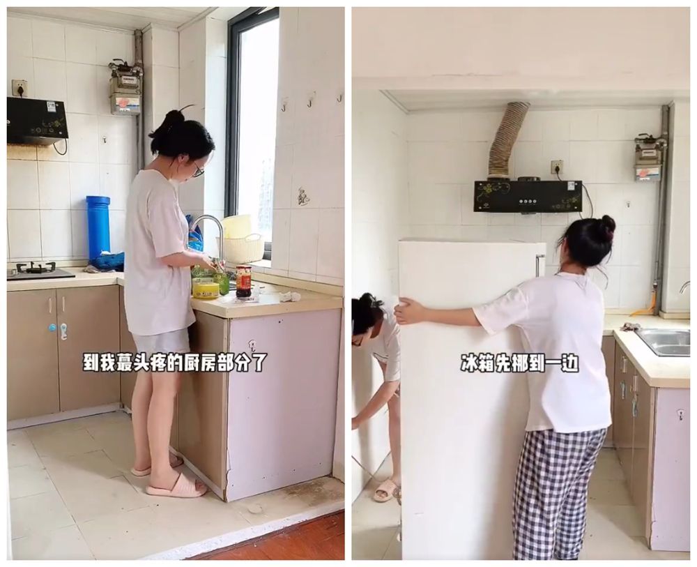 杭漂姐妹在空房子里住了两年，重建了旧房子。网友：大家笑了。