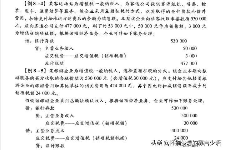 CPA《会计》教材例题（6-10章）