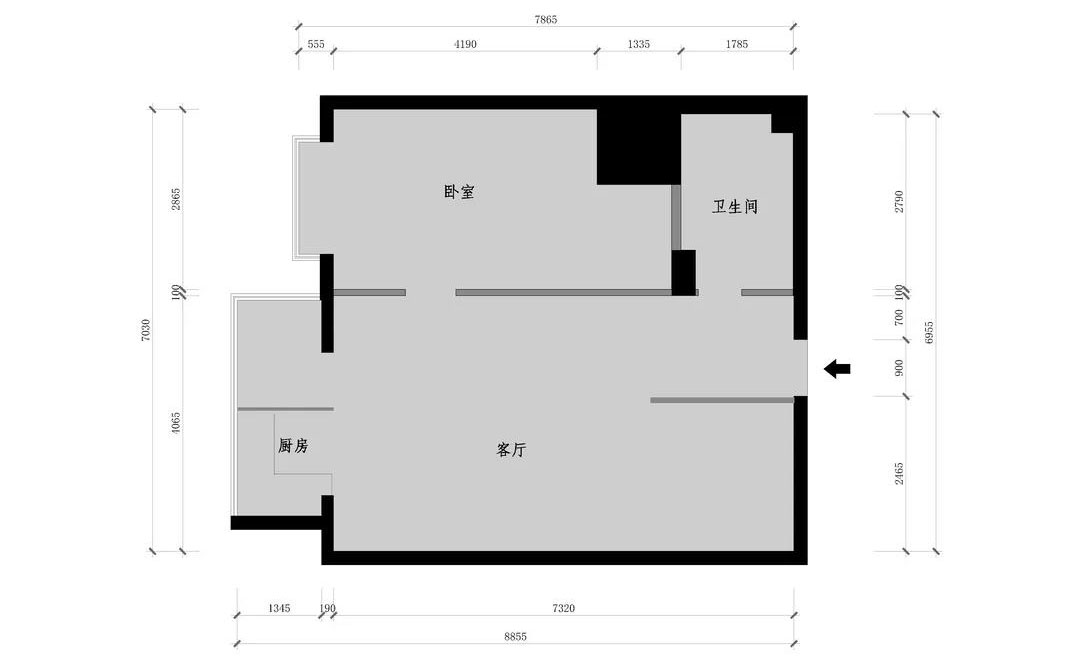 北京男主的60㎡新家，因会布置走红，堪称小户型“装修教科书”