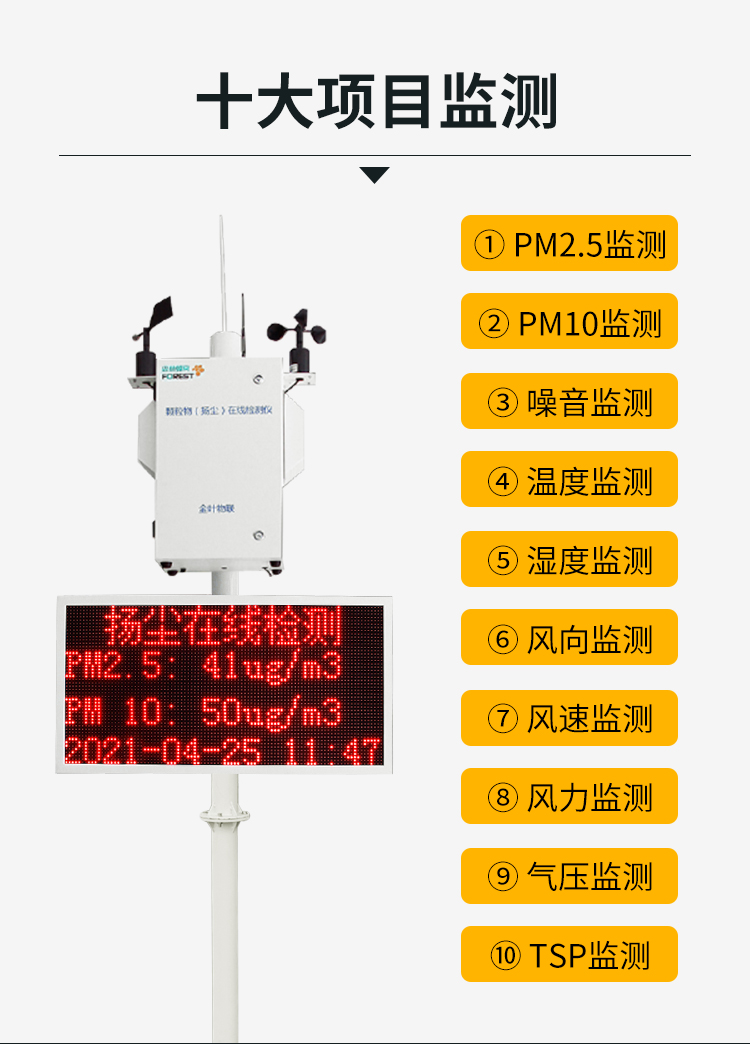 揚塵在線監控系統實時監測揚塵污染