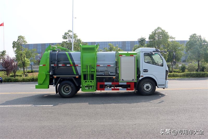电动餐厨垃圾车5方东风电动餐厨垃圾车