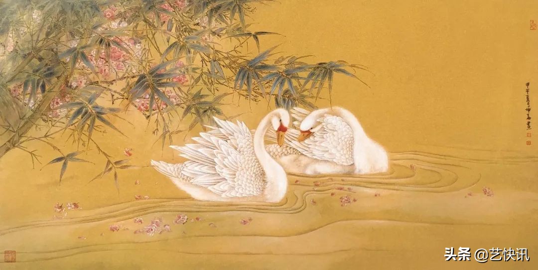 自强不息 · 德立坤华 | 郑坤华-工笔花鸟赏析