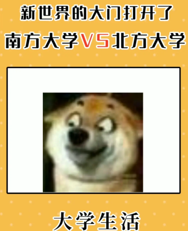 南方上大学和北方上大学的区别，3张图完美诠释，过来人深表认可