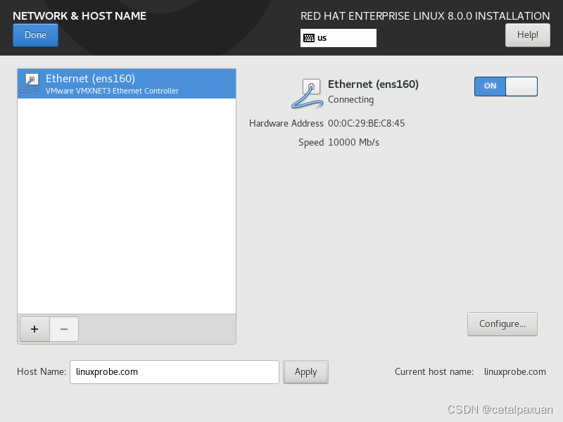 安装部署一台Linux操作系统