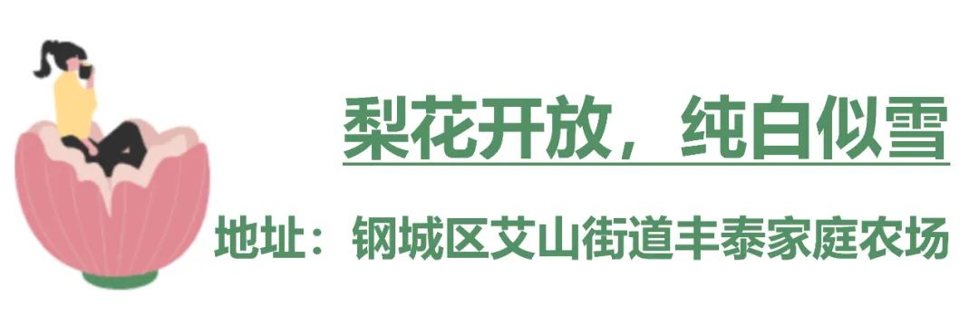 叮咚！你有一份来钢城踏青赏花攻略，请查收~