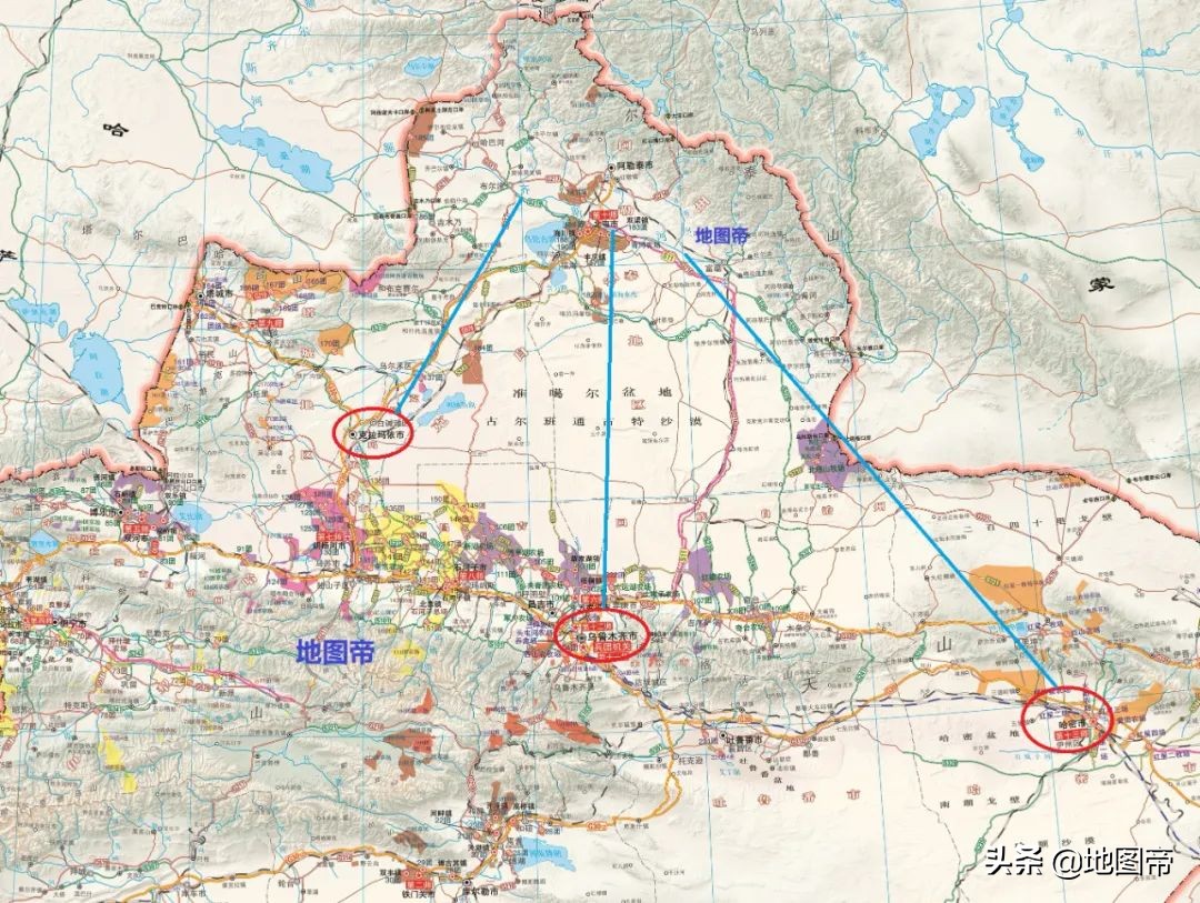 准噶尔盆地（准噶尔盆地海拔高度是多少米）-第4张图片