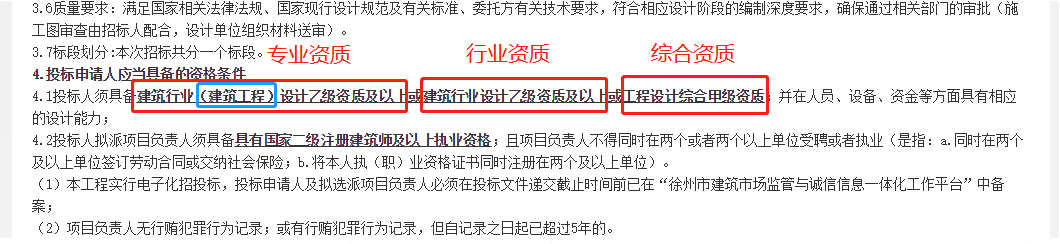 工程设计项目该怎么要求投标人资质？「招标筹划阶段3.2」