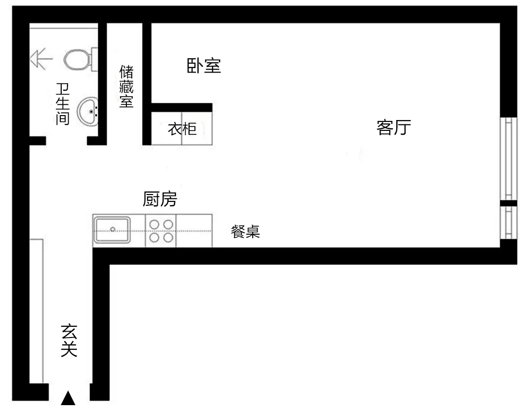 30㎡小户型,靠布局破解户型漏洞,这3套空间都能榨干