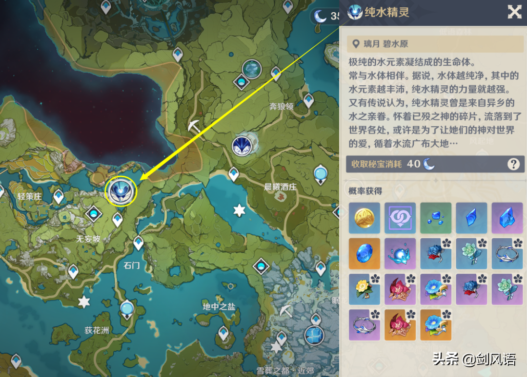 原神：新角色·夜兰丨突破材料，以及材料获取路径