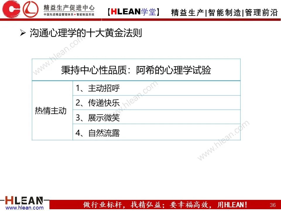 「精益學堂」總經理領導力提升 如何從優秀到卓越（下篇）