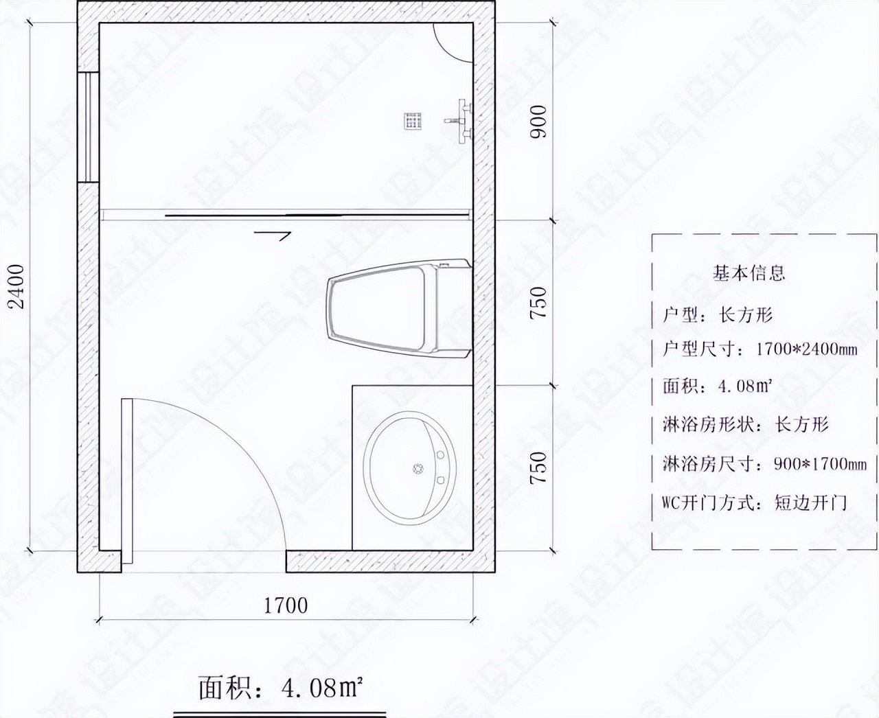 小型卫生间装修效果图(卫生间小得可怜,怎么装修布置,才实用不拥挤?
