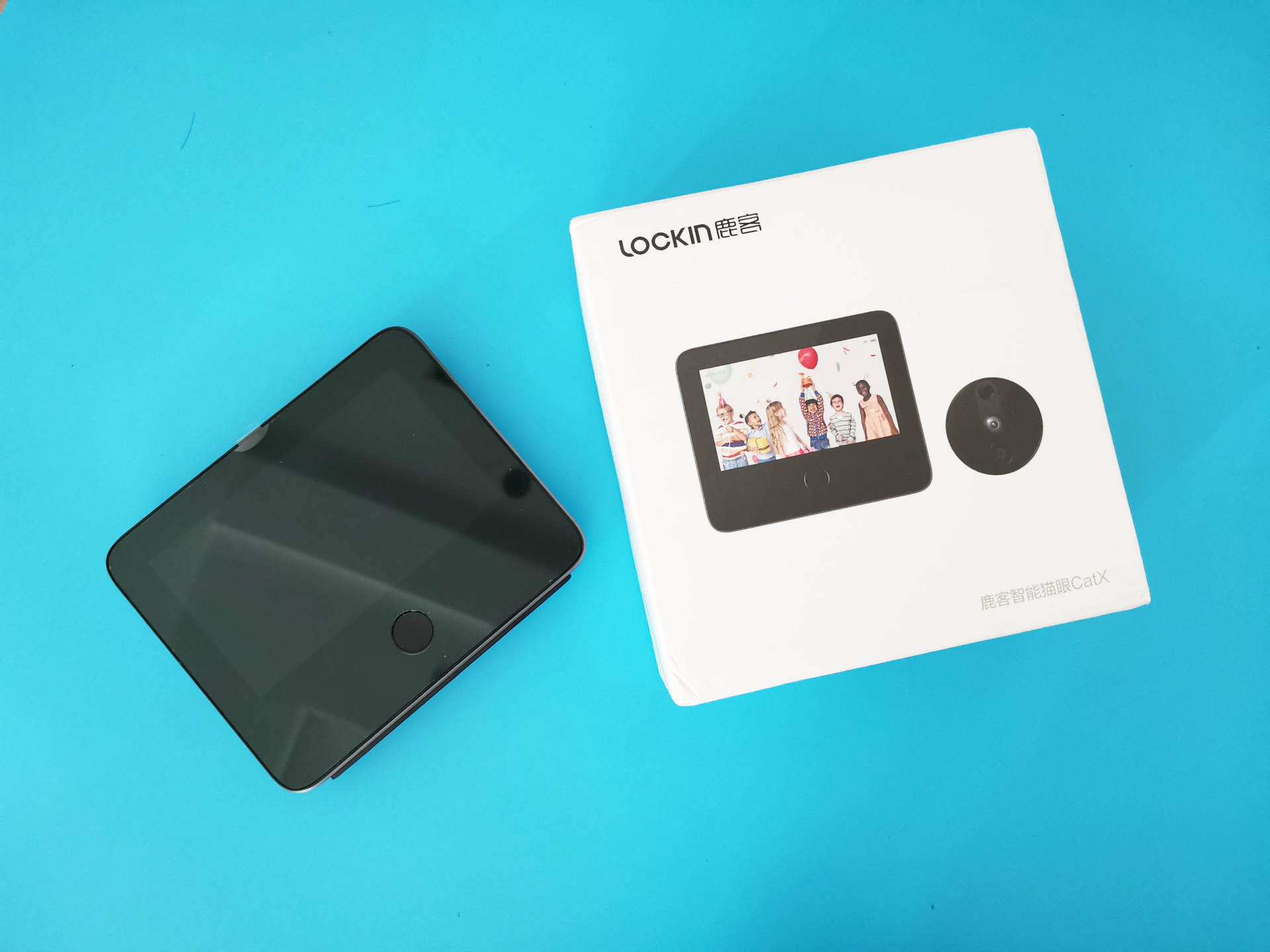 米家联动，支持超清超广角，鹿客智能猫眼CatX体验