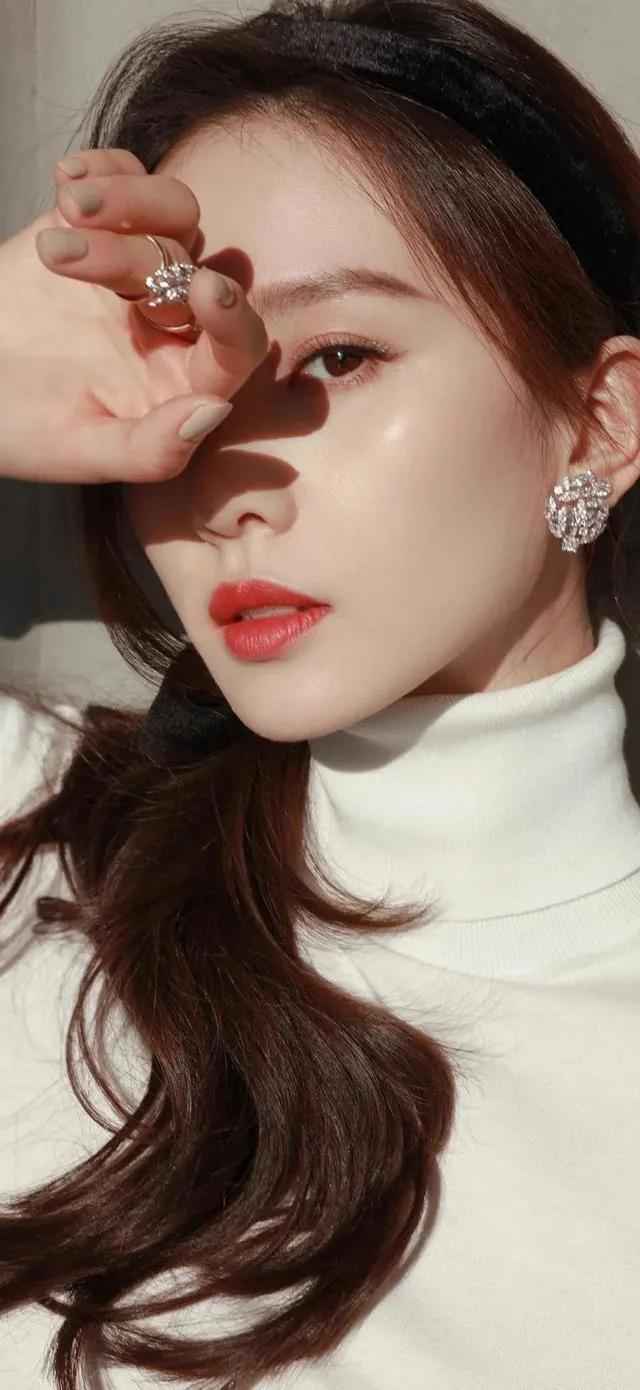简直就是仙女下凡，刘诗诗