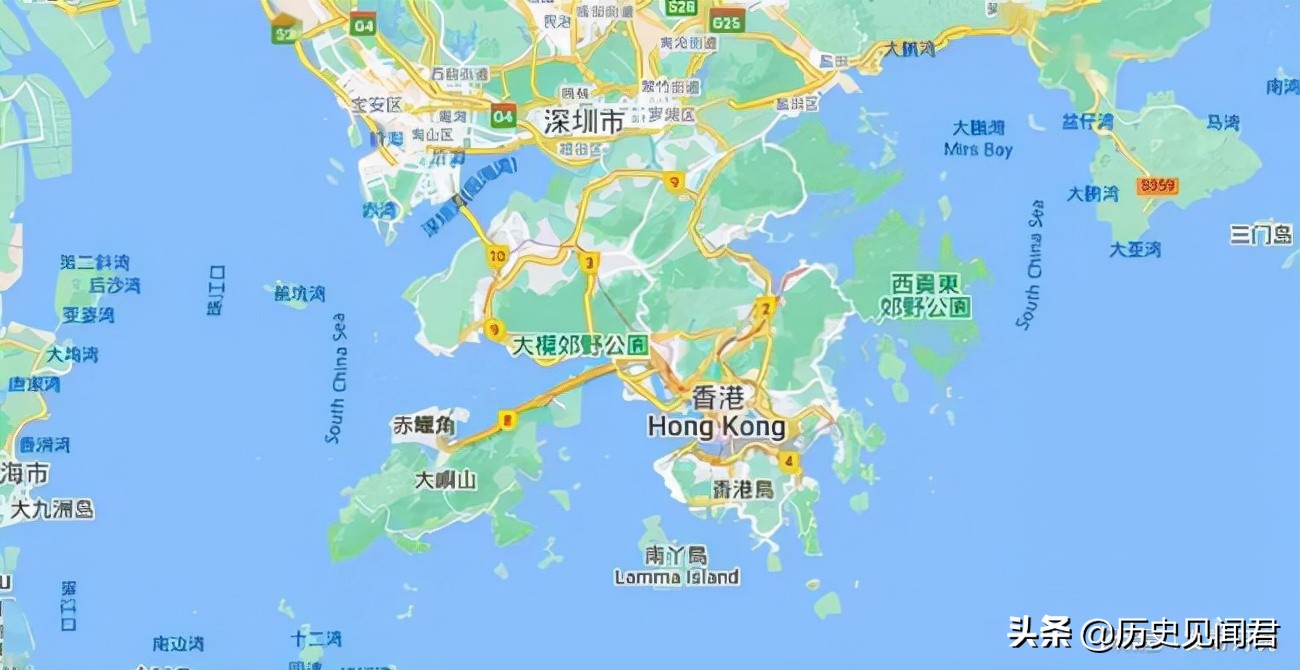 1949年后，新中国都收回了哪9块领土？最大的有5个香港大小