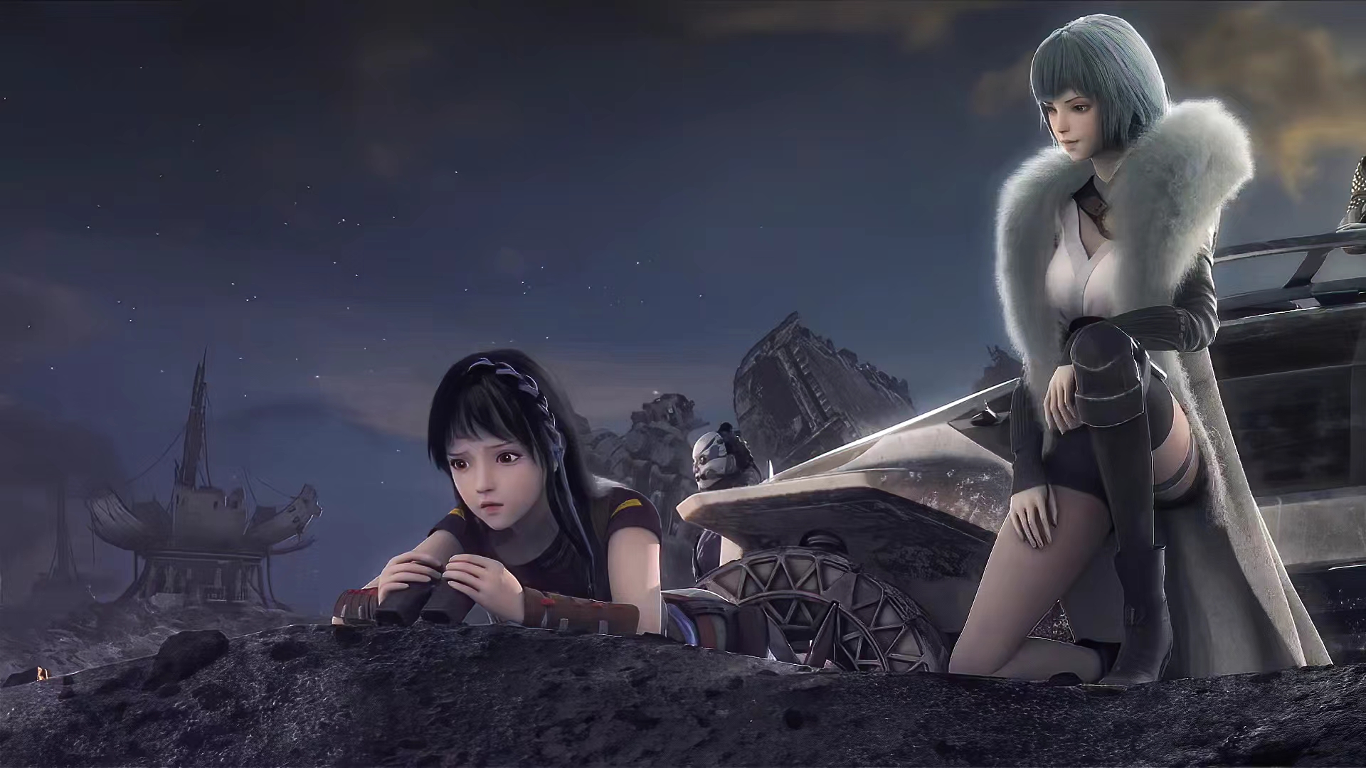 《灵笼》结局隐藏很多细节,地蔓藤引发地质灾害,人类成为培养皿