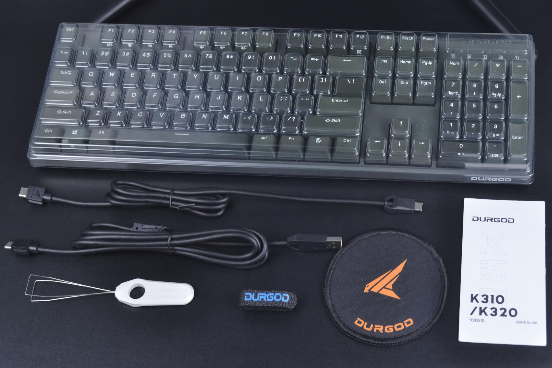 DURGOD杜伽K310机械键盘 好用不止是一点点