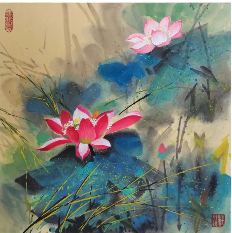 线上展览 | 锦绣太原 荷逢盛世——喜迎二十大•荷花系列线上作品展（第一期）