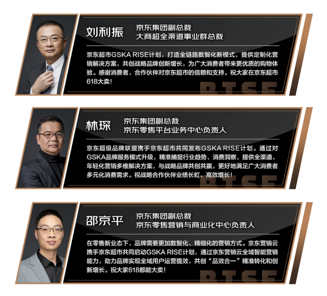 京东超市618发布GSKA RISE计划，百威、联合利华、蒙牛首批签约
