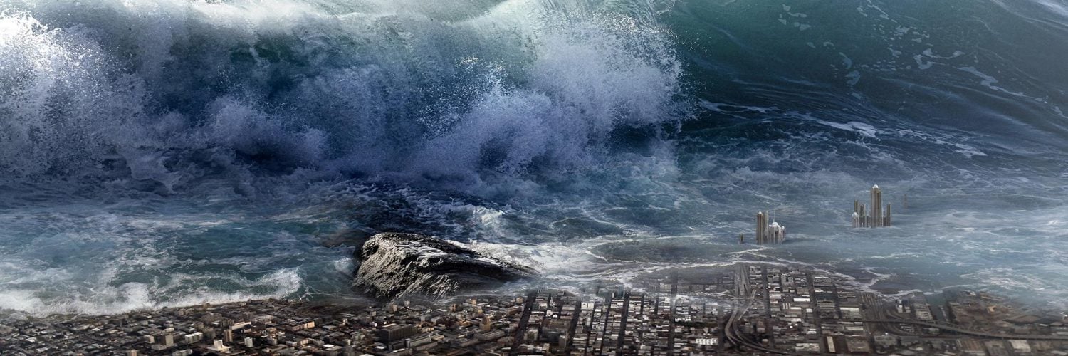 5000米海啸图片