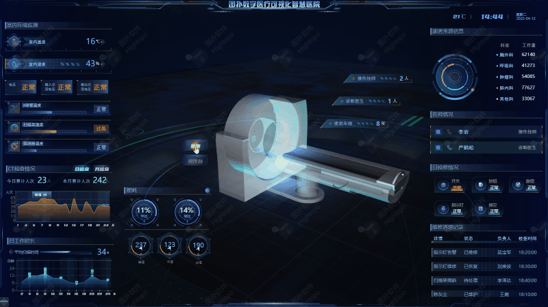 数字孪生智慧医院：构建三维医疗管控系统